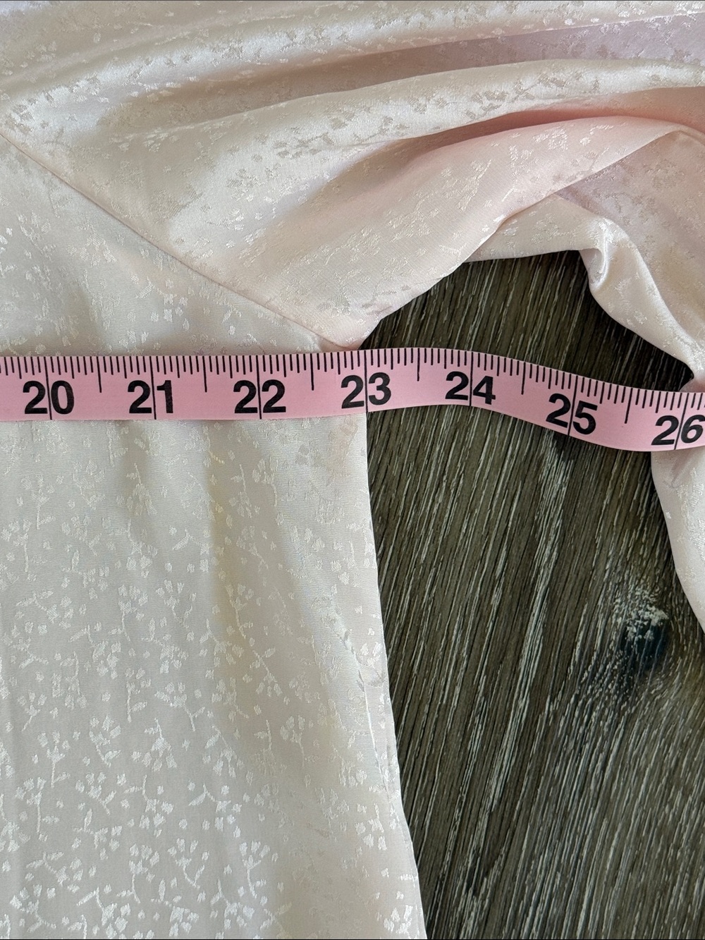 Dior Pink Lace-Trim Lingerie Long Nightgown - Picture 6 of 12